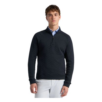 G/FORE Dunes Cotton Quilted 1/4 Zip Golf Mid Layer GMM000078