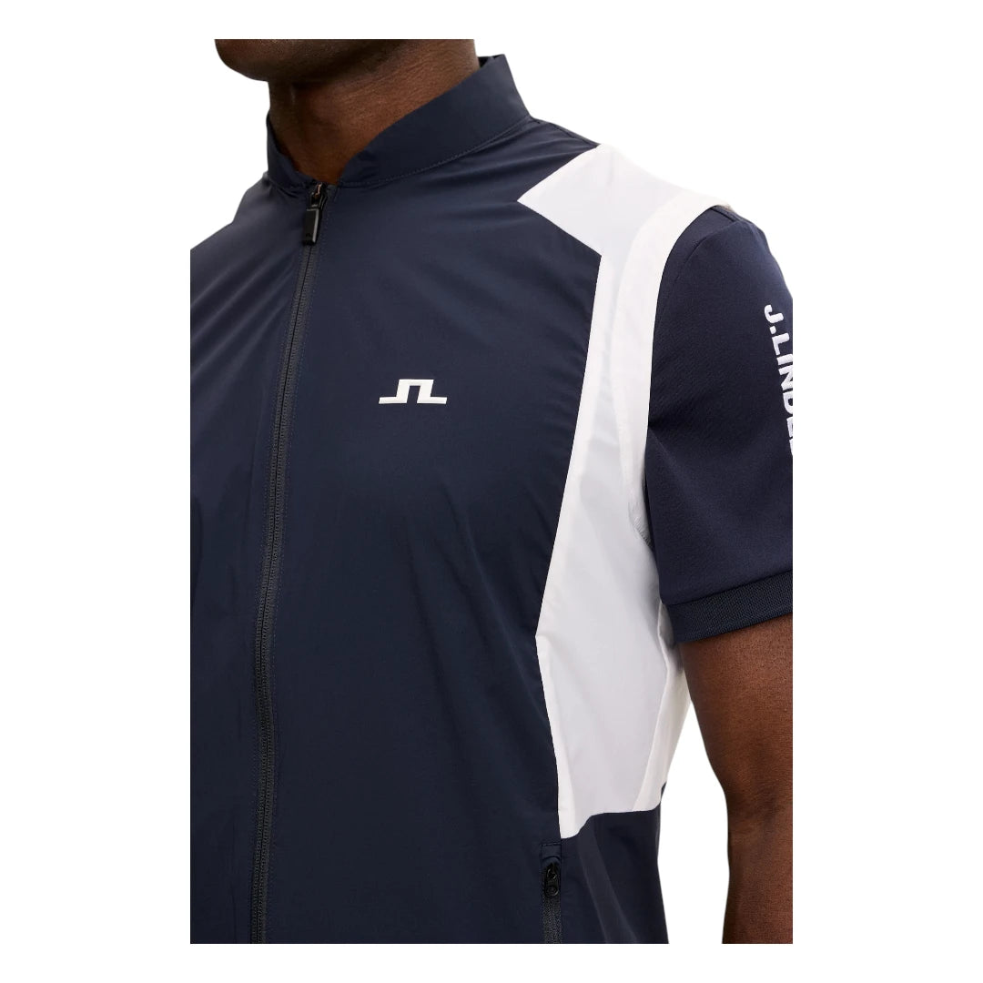 J.Lindberg Jacs Zip Packable Golf Vest GMOW15006