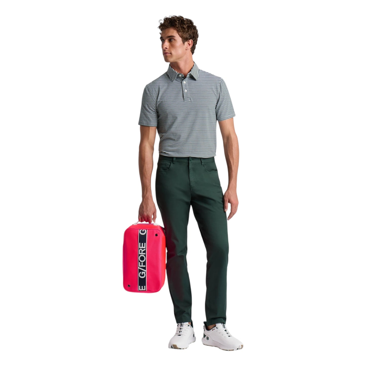 G/FORE All Play Stripe Golf Polo Shirt GMP000111A