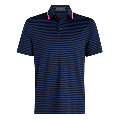 G/FORE Perforated Stripe Golf Polo Shirt GMP000120