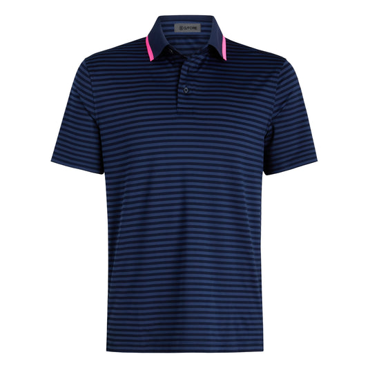G/FORE Perforated Stripe Golf Polo Shirt GMP000120