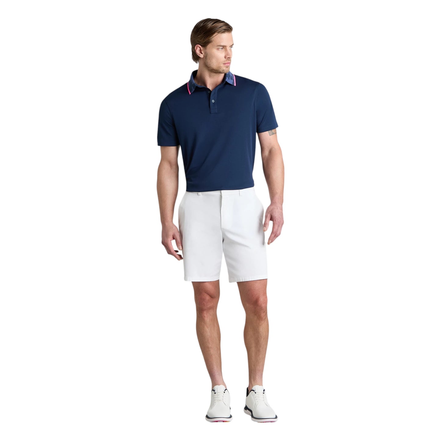 G/FORE Camo Collar Performance Pique Golf Polo Shirt GMP000134