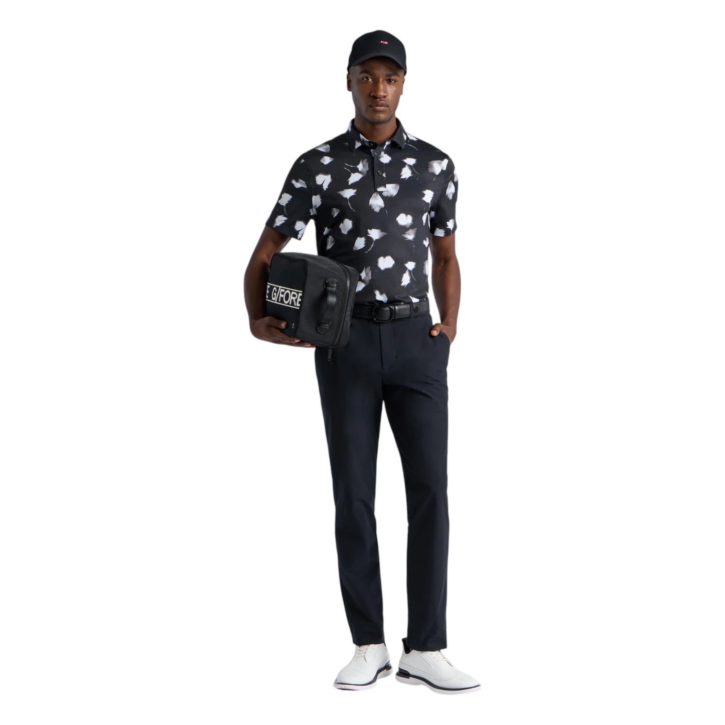 G/FORE Ghose Floral Tech Golf Polo Shirt GMP000147