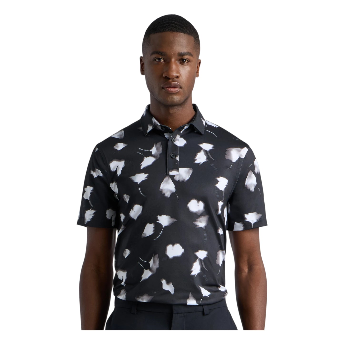 G/FORE Ghose Floral Tech Golf Polo Shirt GMP000147