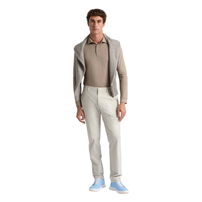 G/FORE All Play Stretch Knit Long Sleeve Golf Polo Shirt GMP000160