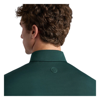 G FORE All Play Stretch Knit Long Sleeve Golf Polo Shirt GMP000160