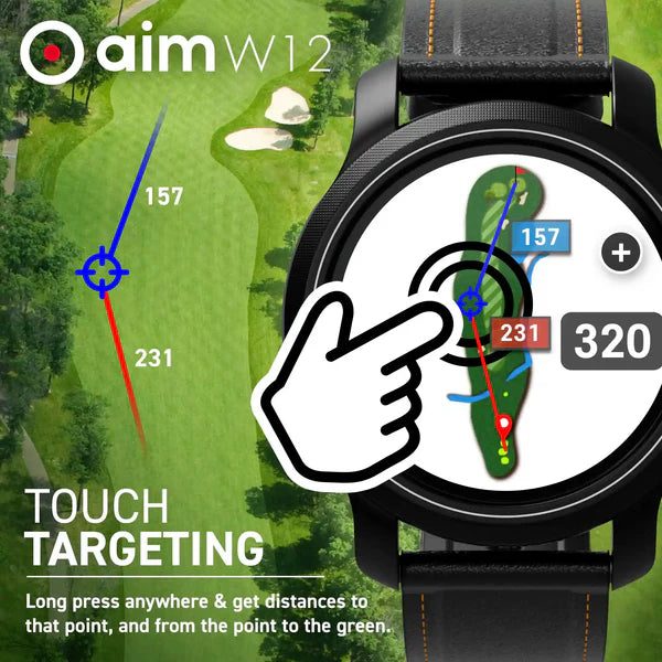 美品　Golf Buddy aim W12 GPSナビウォッチ aim W12 | GOLFBUDDY America