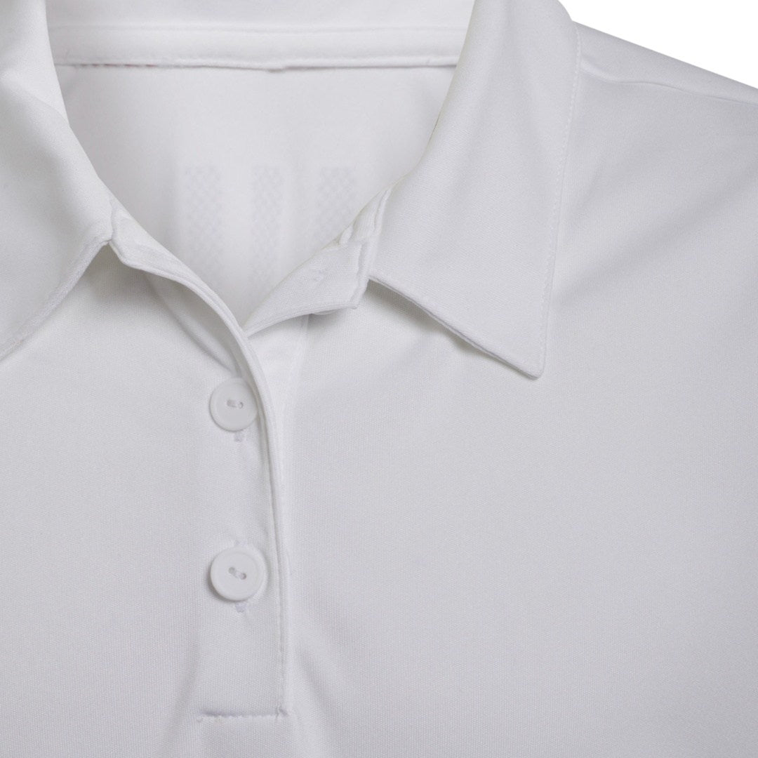 Junior adidas Girls Performance Primegreen Golf Polo Shirt GQ2451