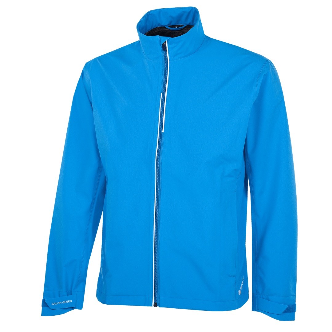 Galvin Green Arvin Gore-Tex Paclite Golf Jacket G1208 Blue/White 06
