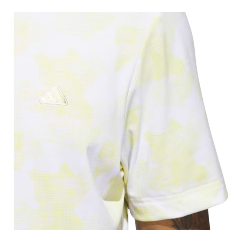 adidas Go-To Print Golf Polo Shirt JF4936