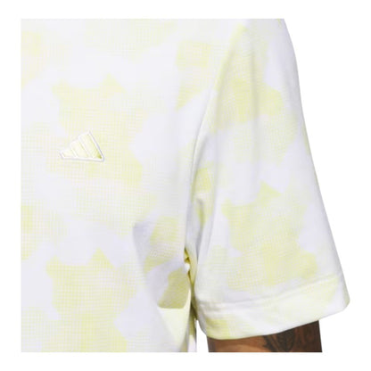 adidas Go-To Print Golf Polo Shirt JF4936