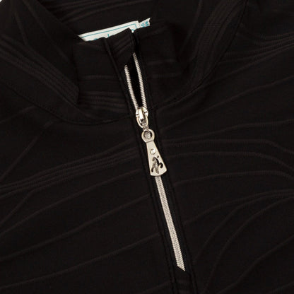 Green Lamb Ladies Kizzy Linear Zip Neck Golf Top AG23987