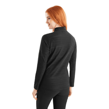 Green Lamb Ladies Kizzy Linear Zip Neck Golf Top AG23987