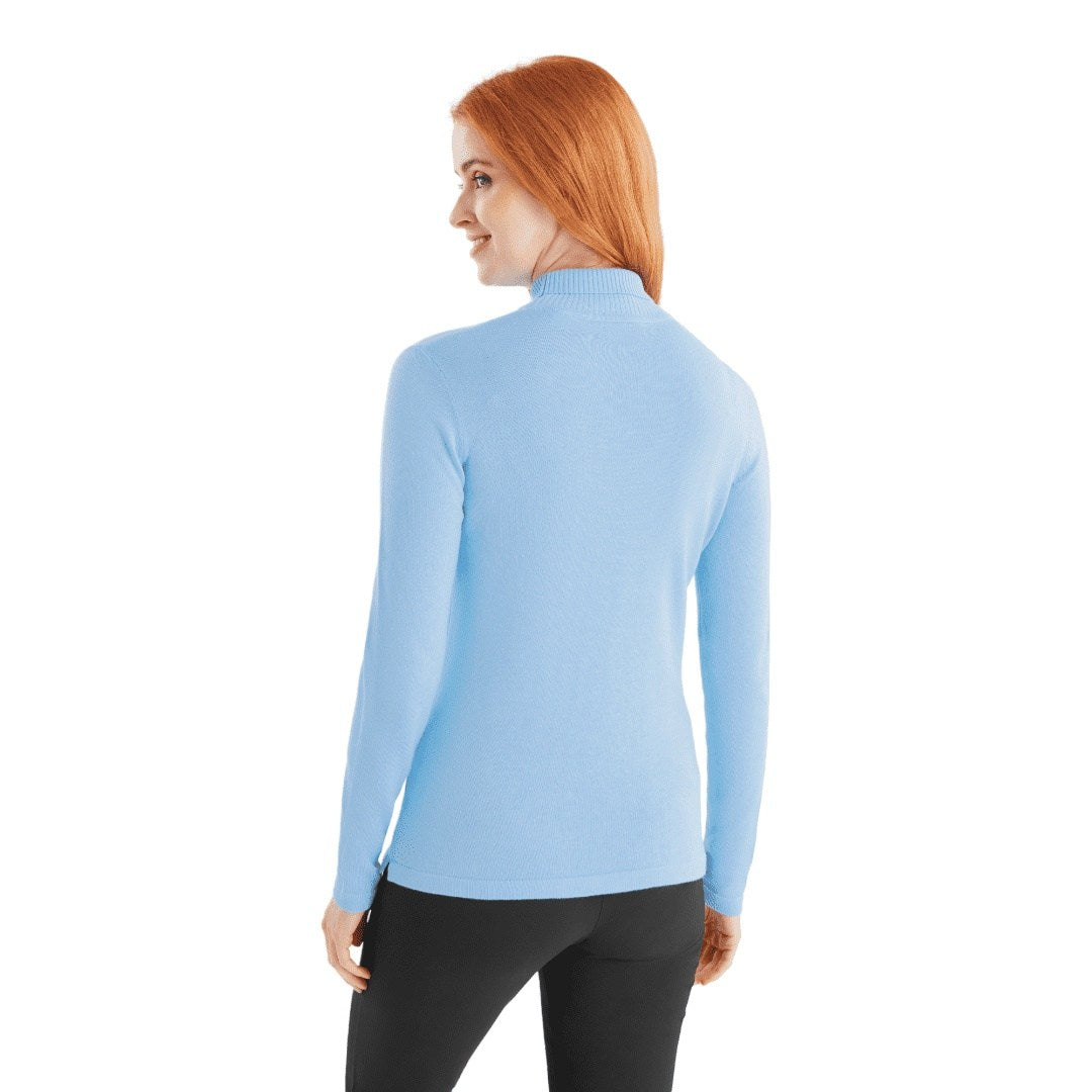 Green Lamb Ladies Knox Cashmere Mix Golf Roll Neck AG23988