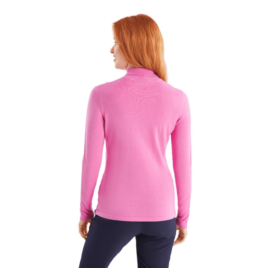Green Lamb Ladies Knox Cashmere Mix Golf Roll Neck AG23988