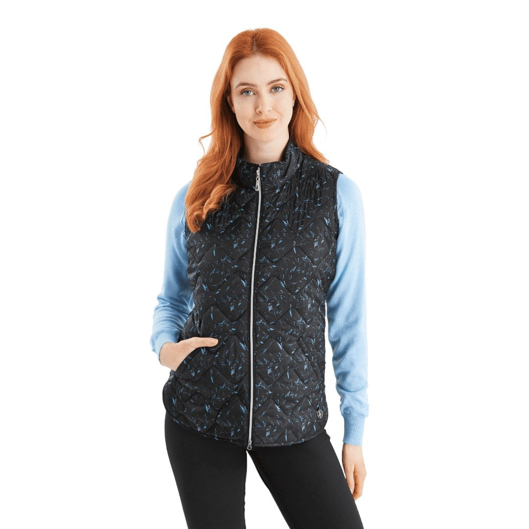 Green Lamb Ladies Krina Quilted Golf Gilet AG23996