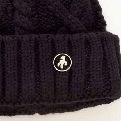 Green Lamb Ladies Krista Fleece Lined Cable Golf Hat AG23998