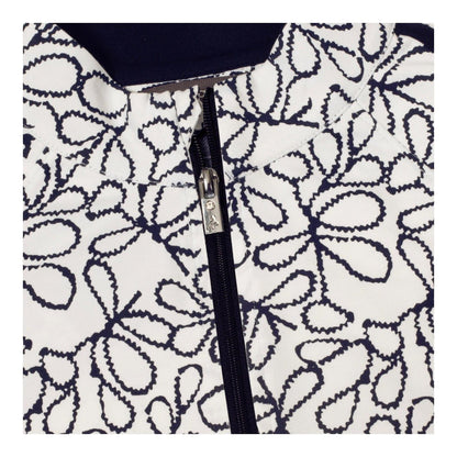 Green Lamb Ladies Mae Printed 1/2 Zip Golf Top AG24046