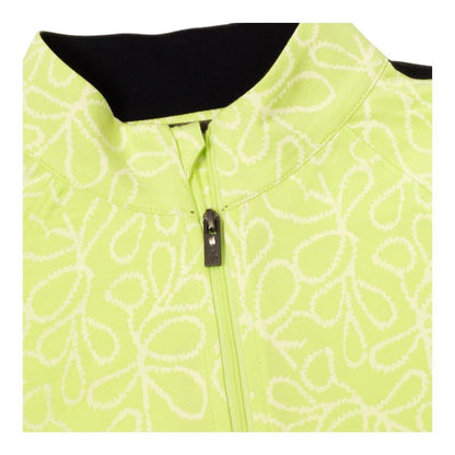 Green Lamb Ladies Mae Printed 1/2 Zip Golf Top AG24046