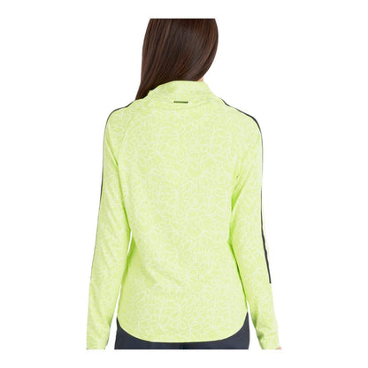 Green Lamb Ladies Mae Printed 1/2 Zip Golf Top AG24046