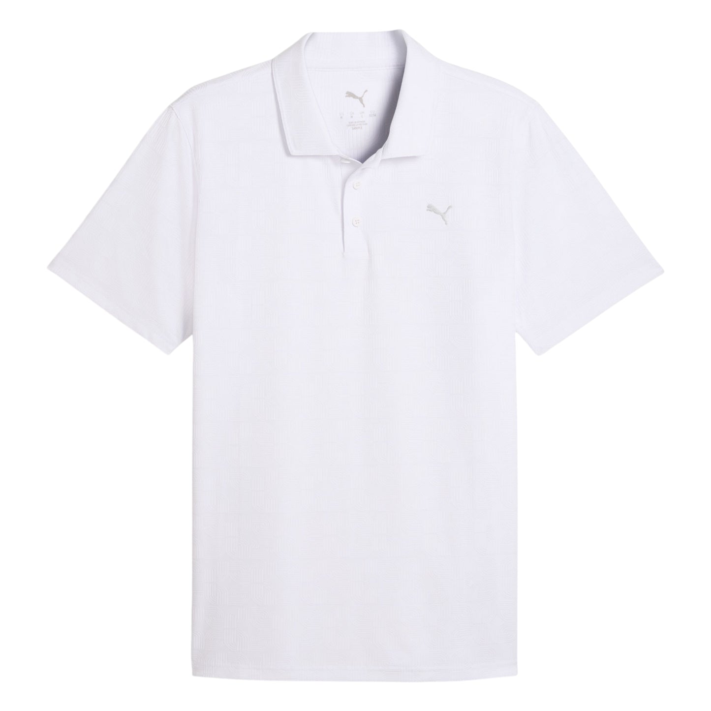 Puma MATTR Deco Jacquard Golf Polo Shirt 634843