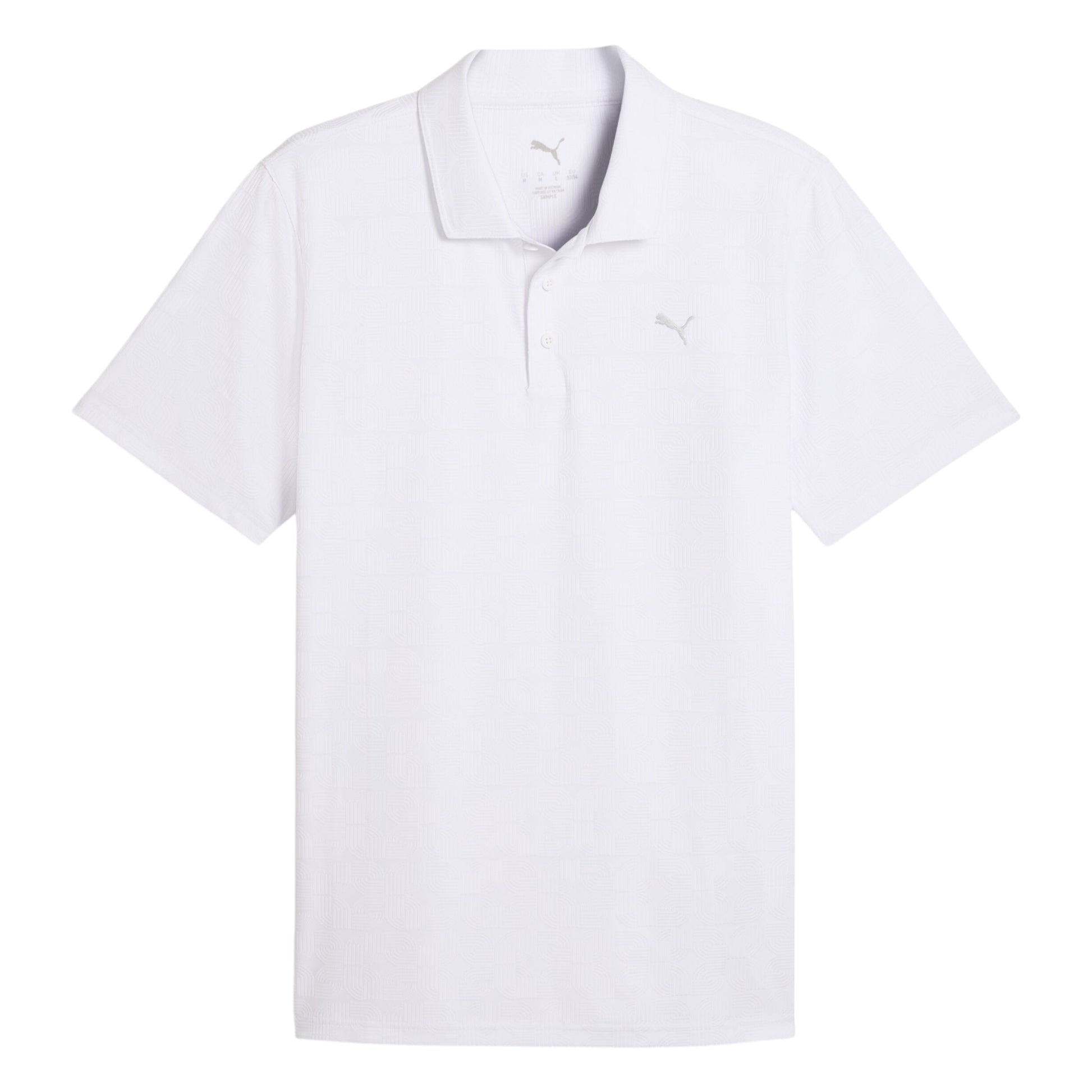 Puma MATTR Deco Jacquard Golf Polo Shirt 634843
