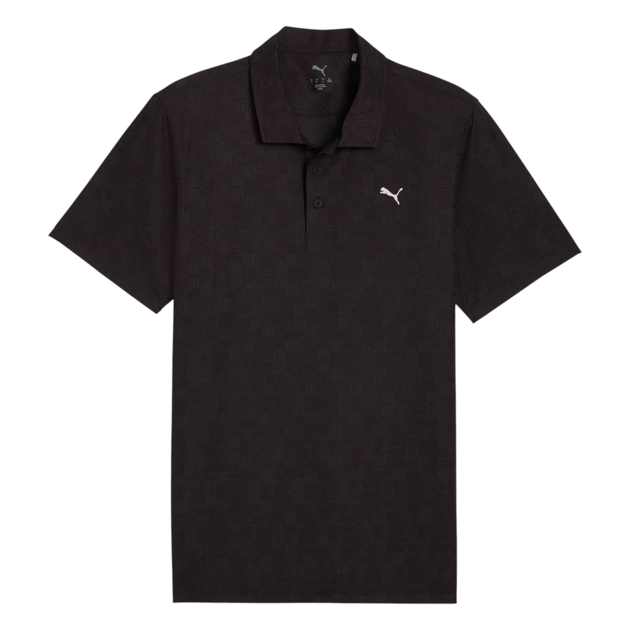 Puma MATTR Deco Jacquard Golf Polo Shirt 634843