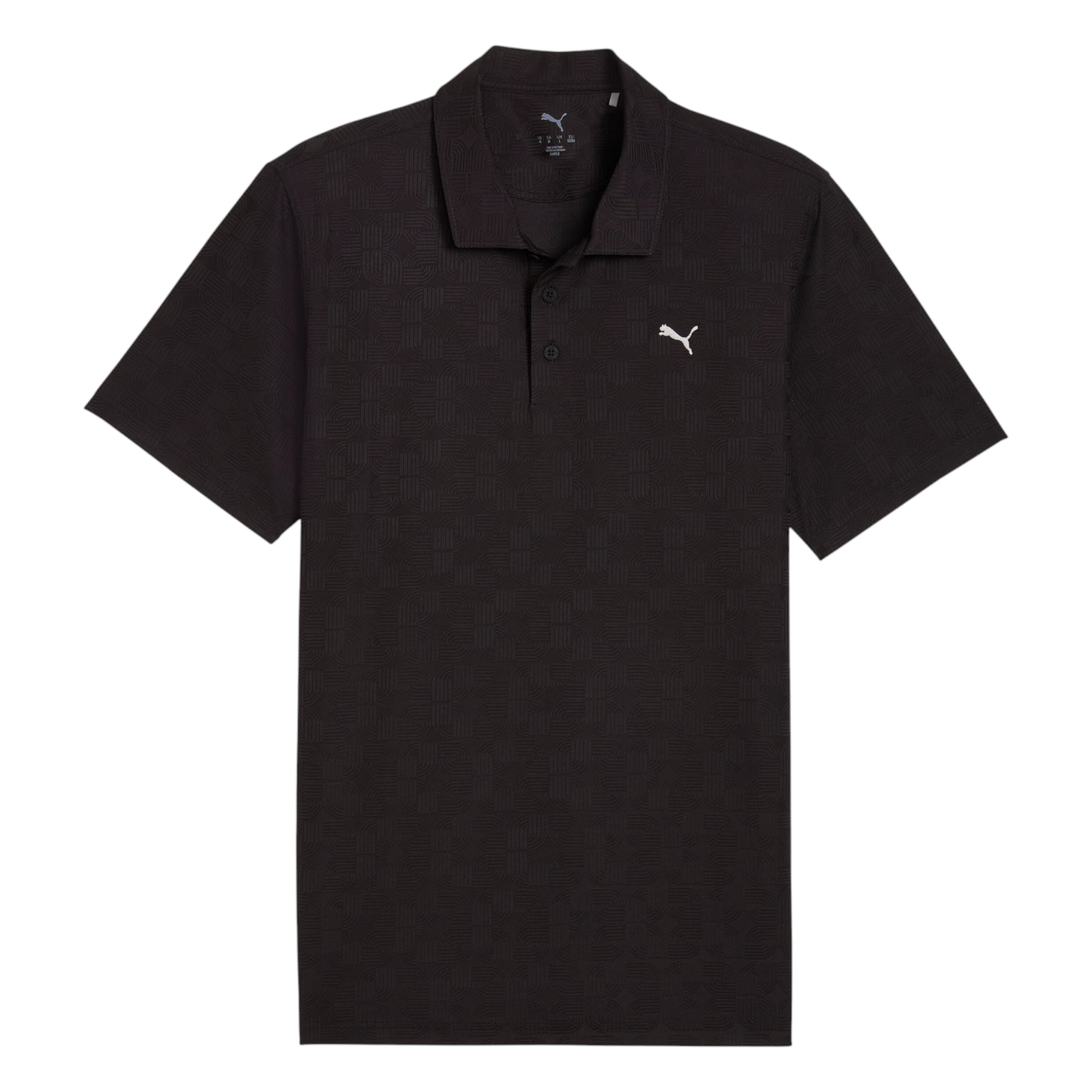 Puma MATTR Deco Jacquard Golf Polo Shirt 634843