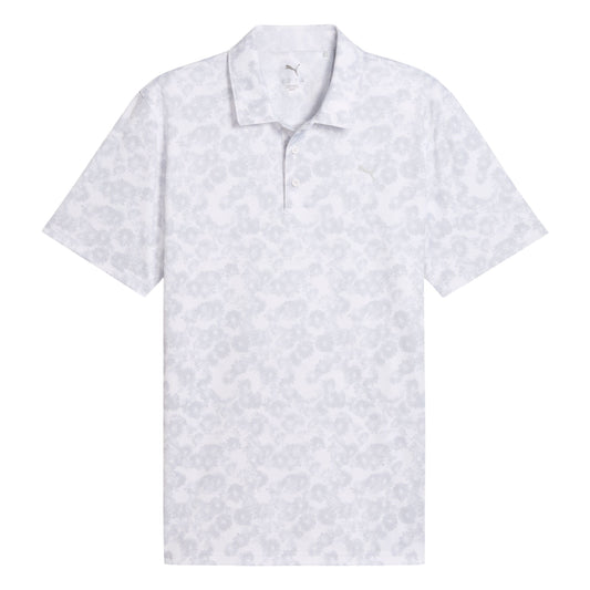 Puma Pure 2.0 Floral Golf Polo Shirt 635183