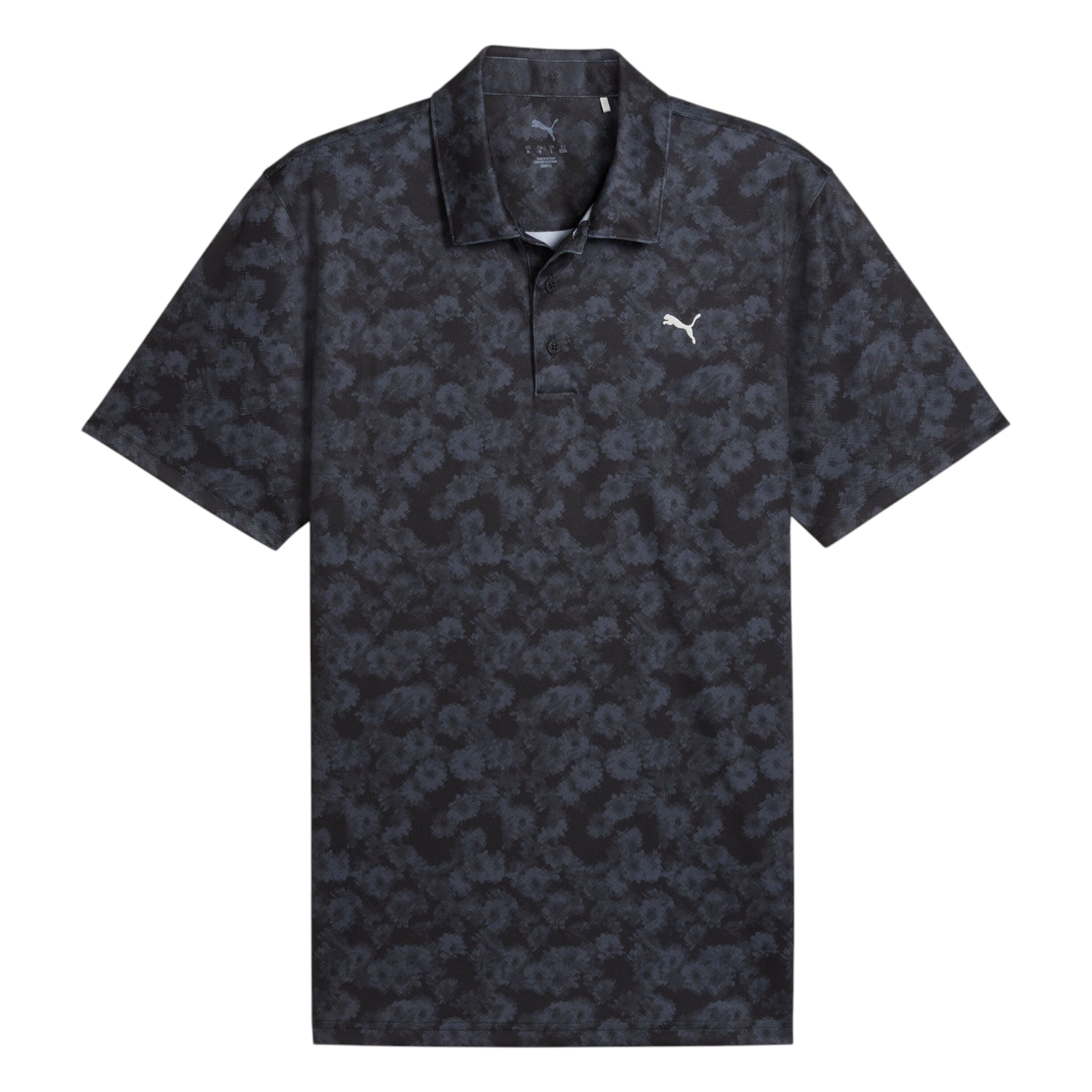 Puma Pure 2.0 Floral Golf Polo Shirt 635183