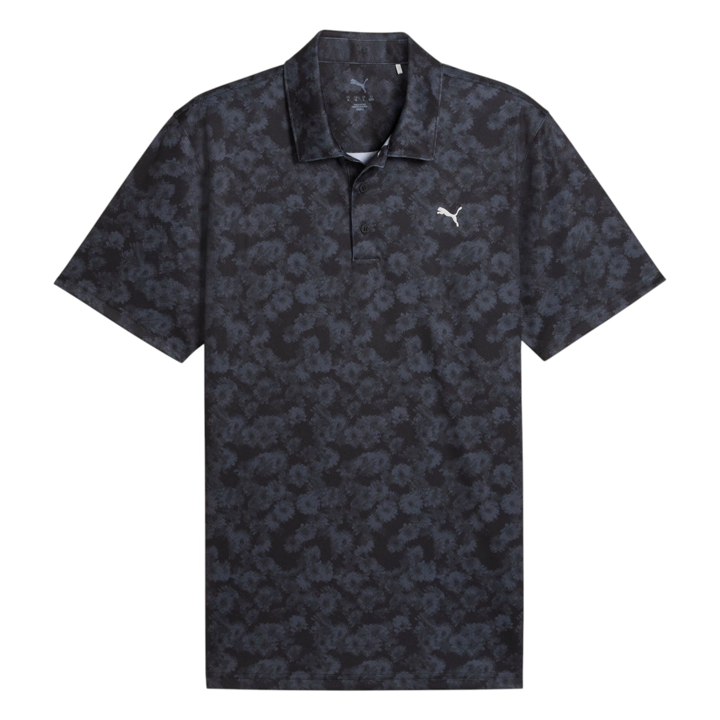 Puma Pure 2.0 Floral Golf Polo Shirt 635183