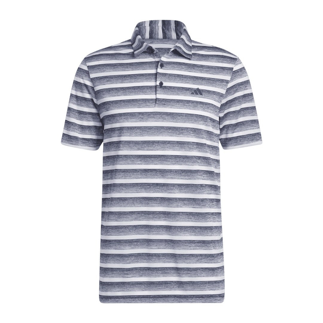 adidas 2-Colour Stripe Golf Polo Shirt HS7579