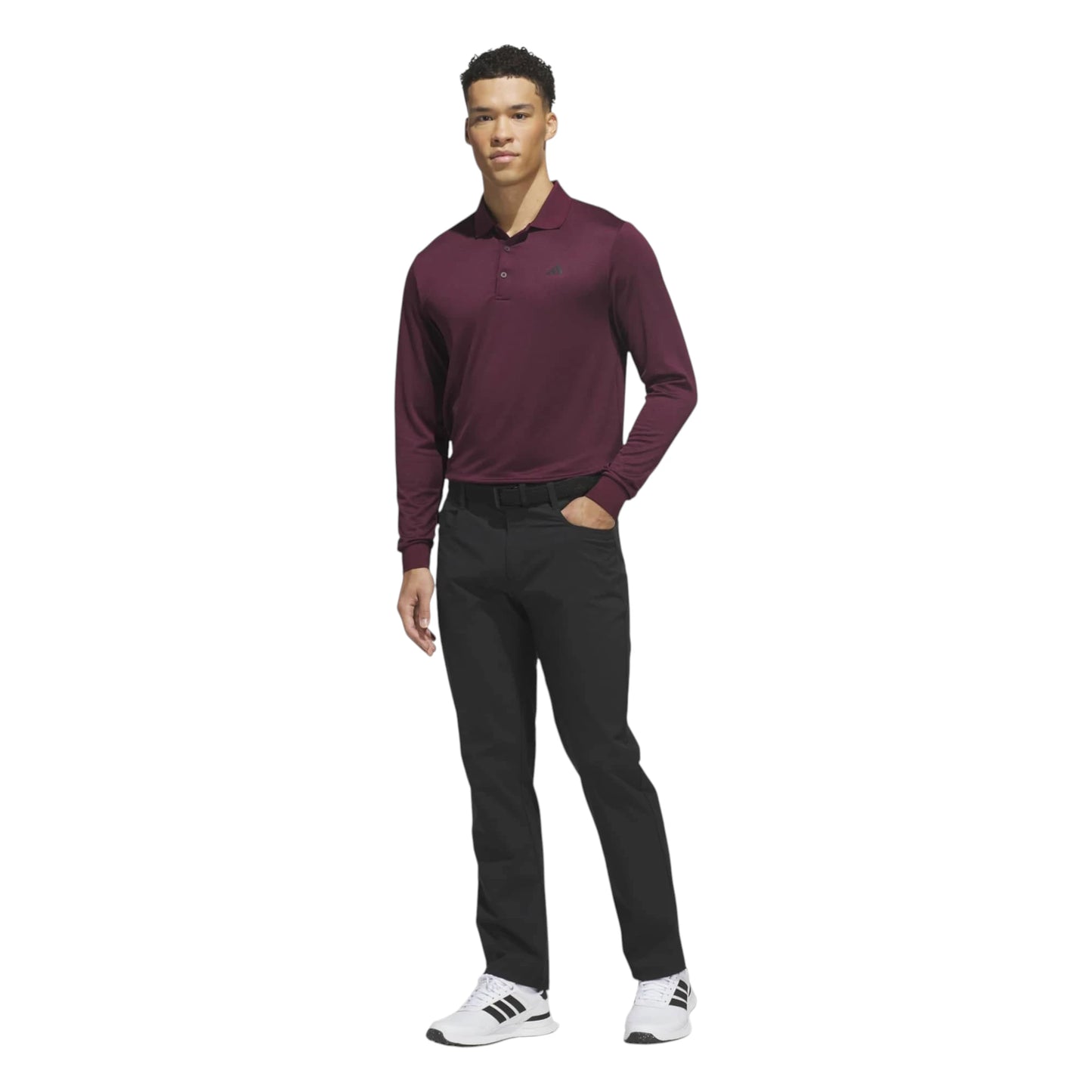 adidas Ultimate365 COLD.RDY Long Sleeve Golf Polo Shirt HZ6852