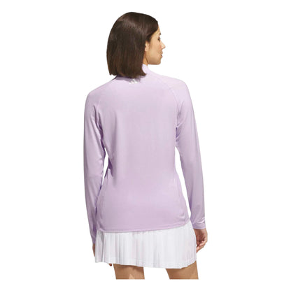 adidas Ladies Ultimate365 Solid 1/4 Zip Golf Mid Layer IA6076