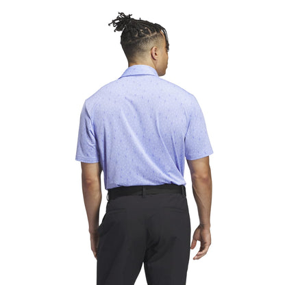 adidas Ultimate365 Allover Print Golf Polo Shirt IL0554