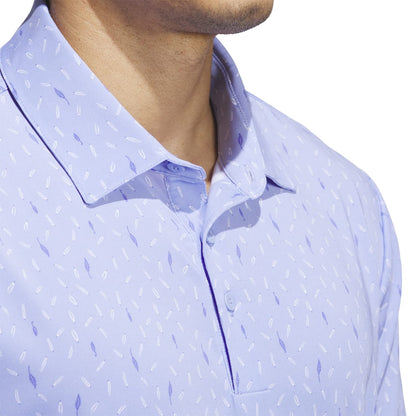 adidas Ultimate365 Allover Print Golf Polo Shirt IL0554