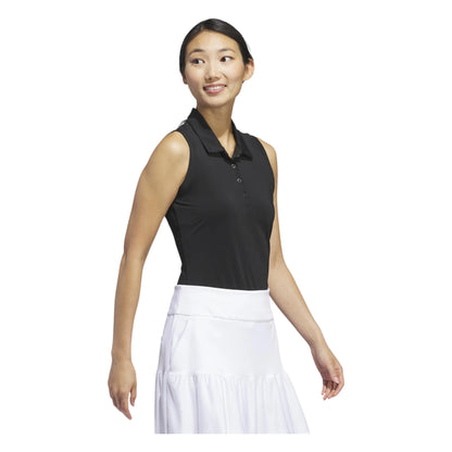 adidas Ladies Ultimate365 Sleeveless Golf Polo Shirt IN2536