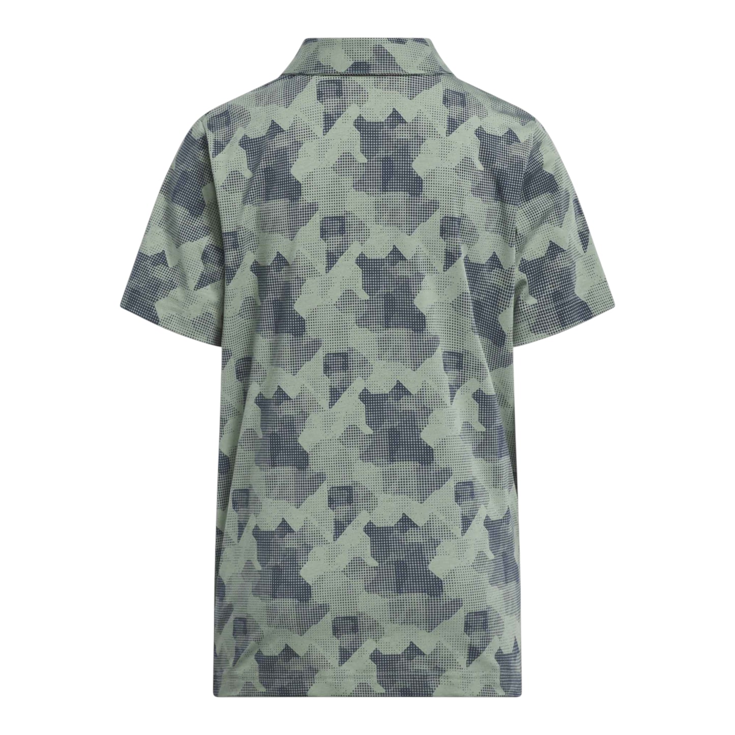 adidas Junior Printed Scripted Golf Polo Shirt IS7008