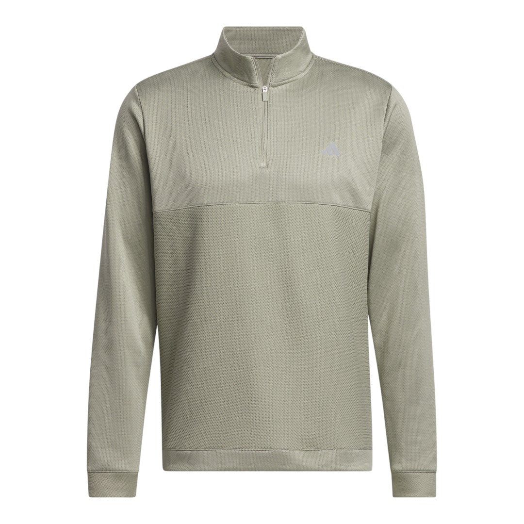 adidas Ultimate365 Textured 1/4 Zip Golf Midlayer IS8882