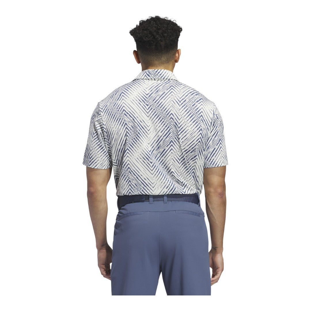 adidas Ultimate365 Allover Print Golf Polo Shirt IU4386