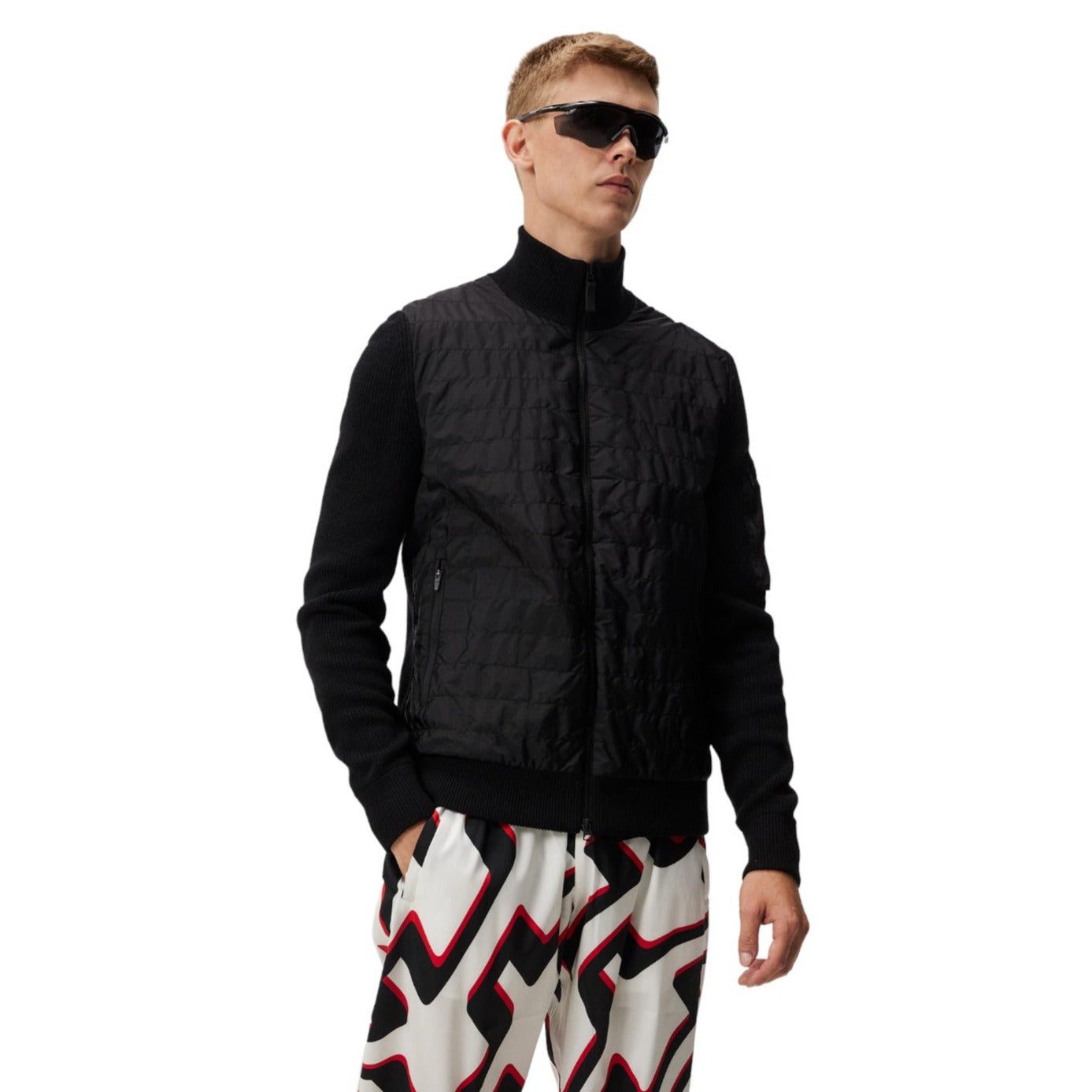 J Lindeberg Beck Knitted Hybrid Golf Jacket FMKW08676