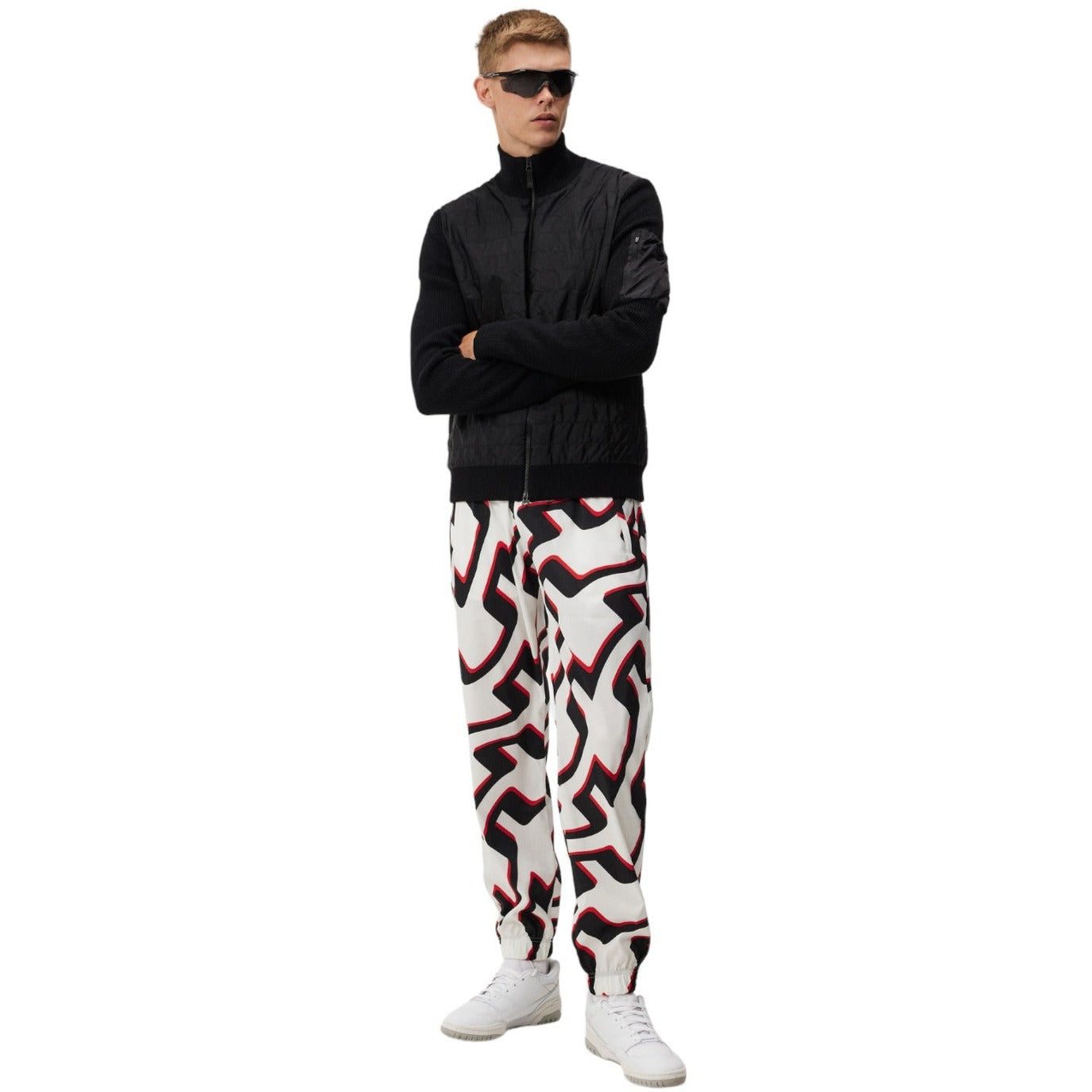 J Lindeberg Beck Knitted Hybrid Golf Jacket FMKW08676