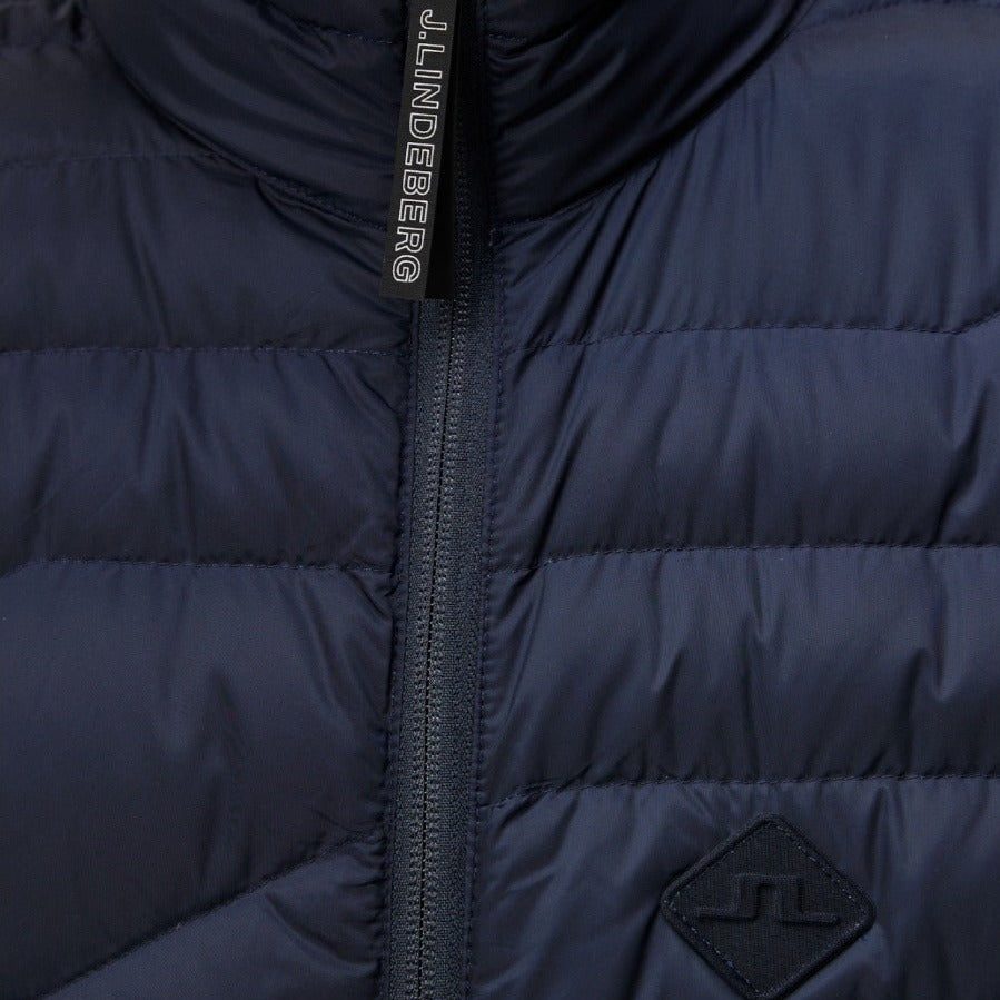 J Lindeberg Cliff Light Down Golf Jacket AMOW09061