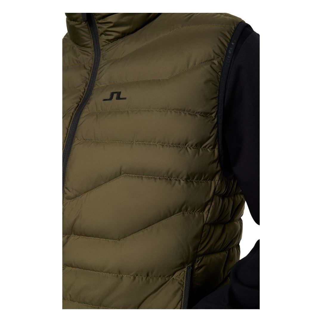 J.Lindeberg Cliff Light Down Golf Vest AMOW10854