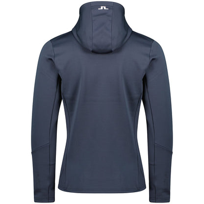 J.Lindeberg Golf Aerial Hooded 1/4 Zip Golf Jacket GMJS11517