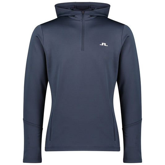 J.Lindeberg Golf Aerial Hooded 1/4 Zip Golf Jacket GMJS11517