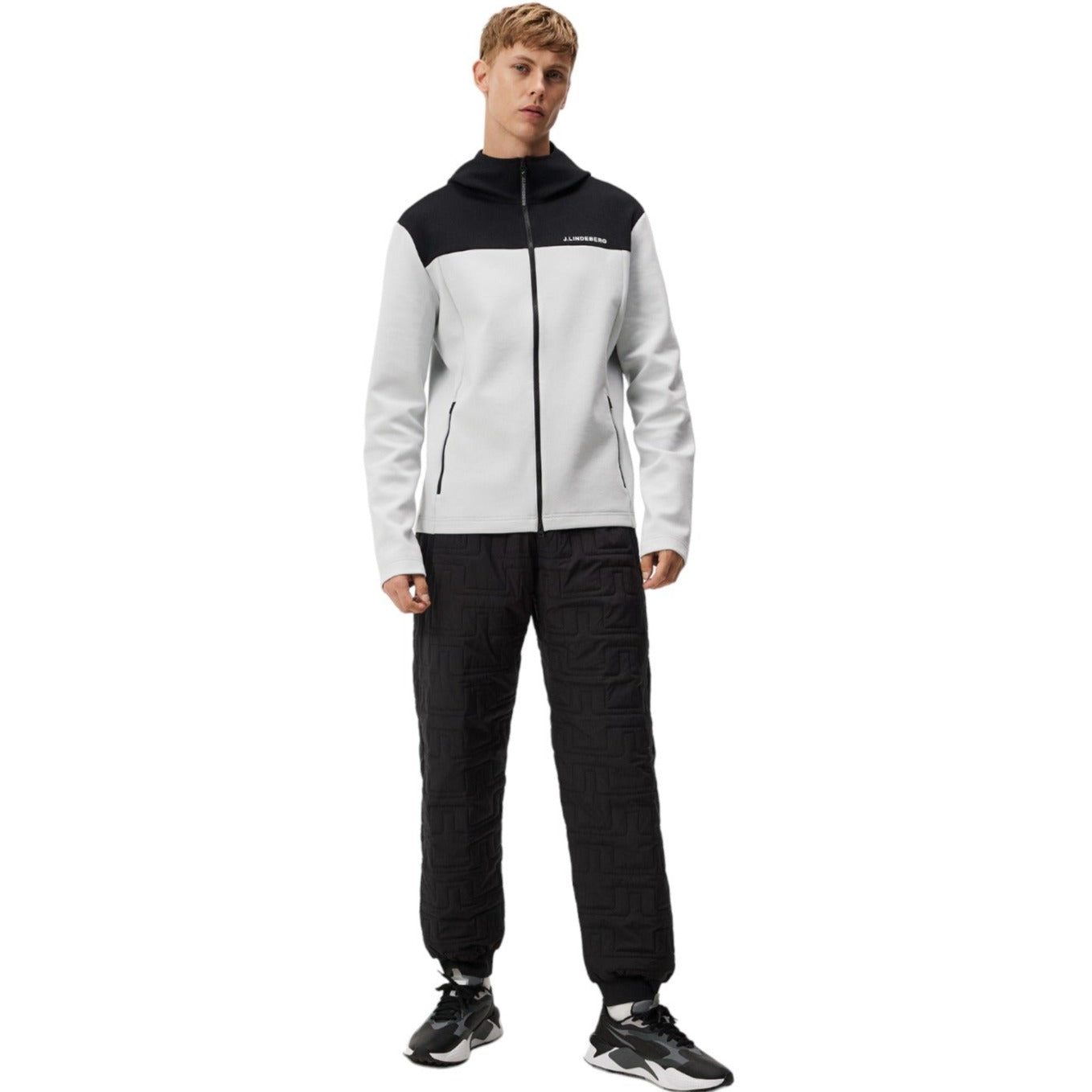 J Lindeberg Jeff Hooded Golf Jacket AMJS09081