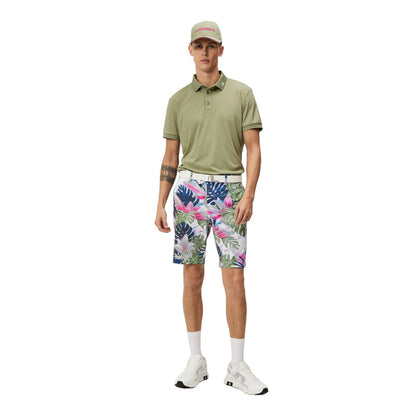 J. Lindeberg KV Print Golf Polo Shirt GMJT11526