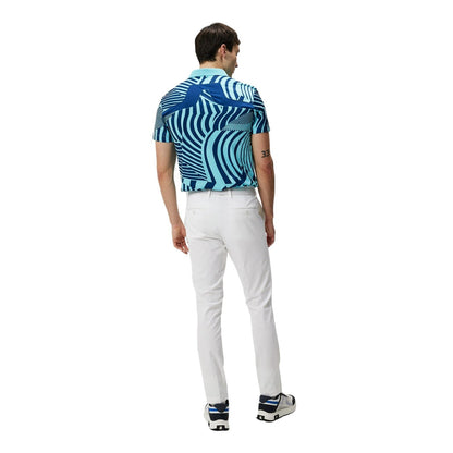 J. Lindeberg KV Tour Print Golf Polo Shirt GMJT12526