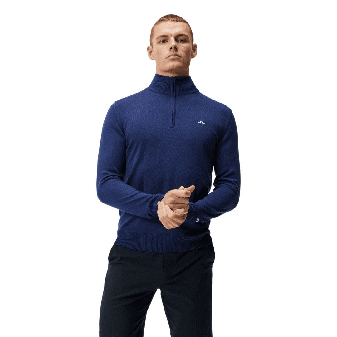 J.Lindeberg Kian 2.0 Tour Merino 1/2 Zip Golf Sweater GMKW09326